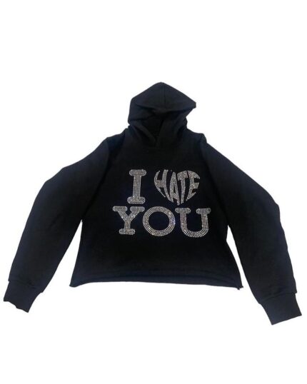 Superstarz I hate You hoodie - Black