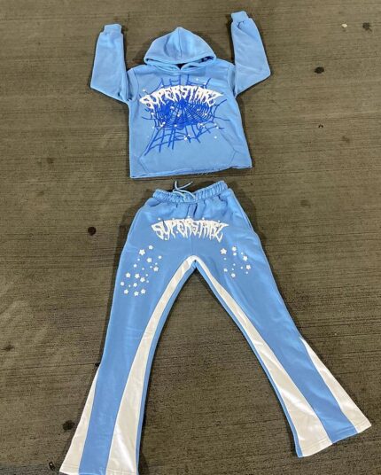 Superstarz Web Sweatsuit -Sky Blue