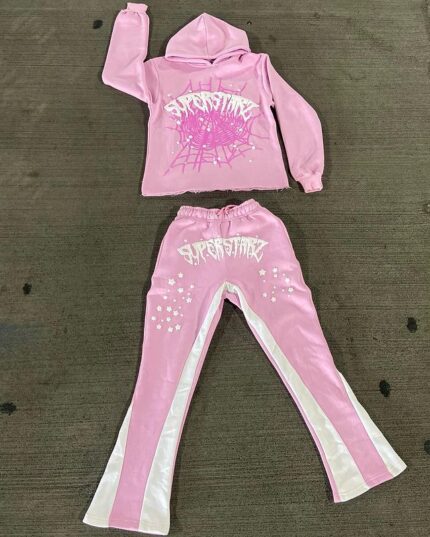 Superstarz Web Sweatsuit - Pink
